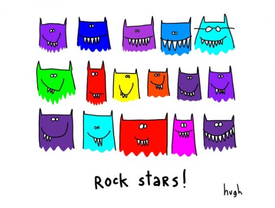 hughmacleod rock stars Hugh MacLeod Rock Stars