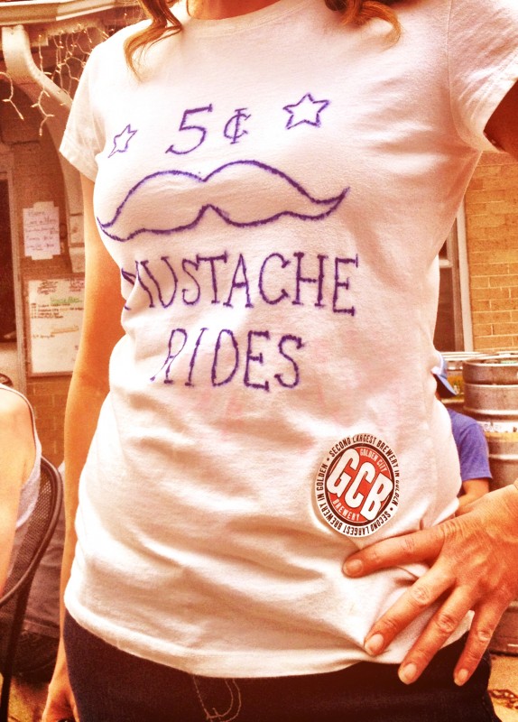 Mustache for though...
